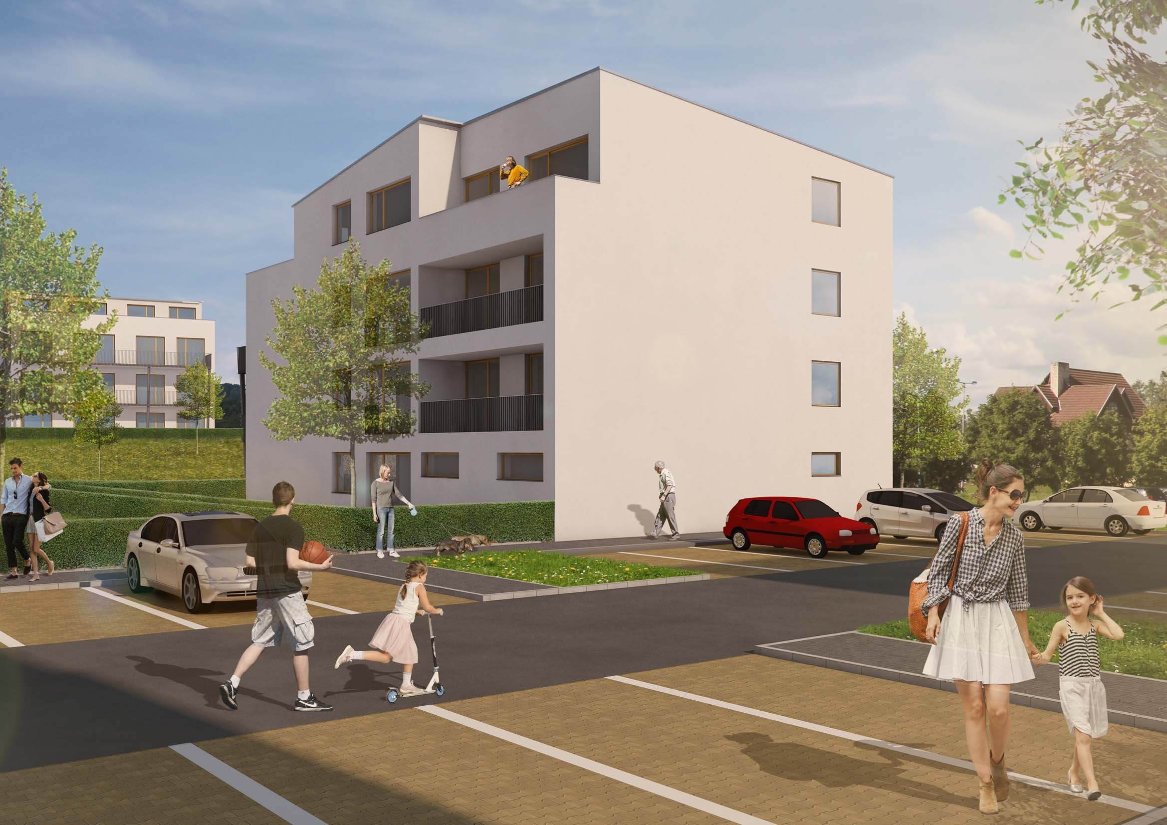 Viladomy Kaskáda, etapa B projektu Residence Kaskáda