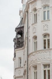 Rezidence Biskupská 8 připravila prohlídku citlivě zrekonstruovaného secesního paláce s novými byty na prodej