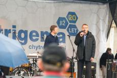 Pouliční hudební festival zahájil generální ředitel Trigemy Ing. Marcel Soural