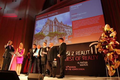 Vyhlášení výsledků Best of Realty 2013 v kategorii Rezidenční projekty