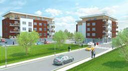 Vizualizace projektu Residence Plzeňská