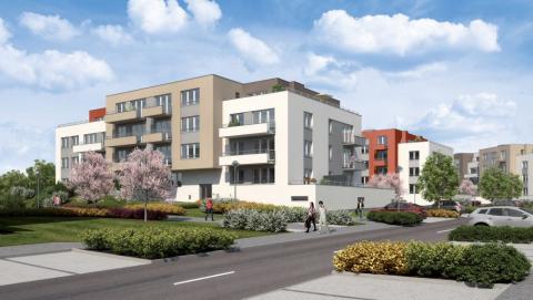 Rezidenční projekt Letňanské zahrady v Praze 9 nabízí byy 1+kk až 4+kk