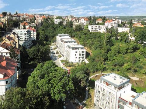 Rezidence Park Nikolajka představuje nadstandardní bydlení v oblíbené rezidenční lokalitě