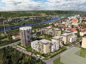 Výstavba Rezidence Modřanka pokročila do druhé etapy