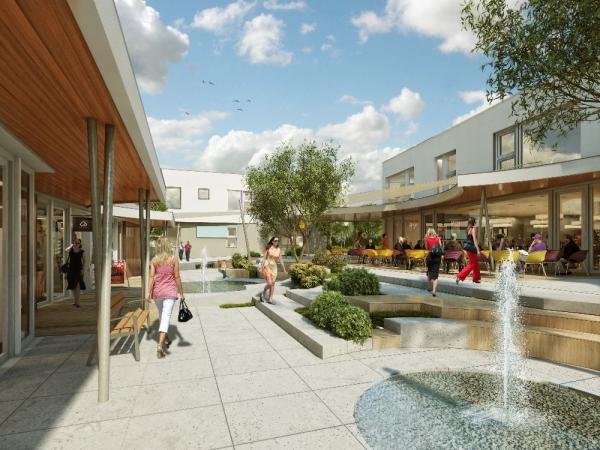 V Nových Chabrech začíná růst nová školka a komerční centrum