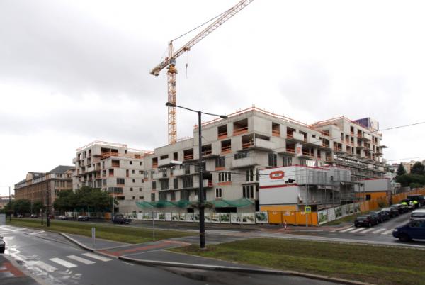 Rezidenční projekt 4BLOK - hrubá stavba dokončena