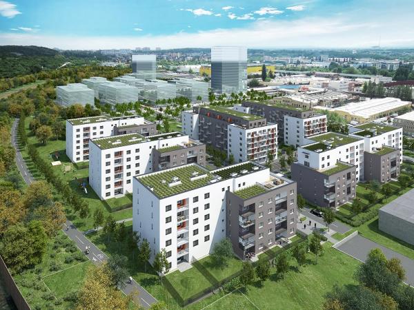 V projektu Tulipa City již rostou další byty