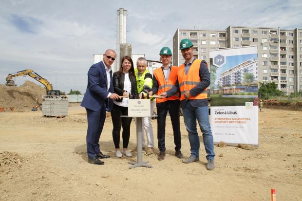 Základní kámen projektu Zelená Libuš položen Základní kámen projektu Zelená Libuš položen