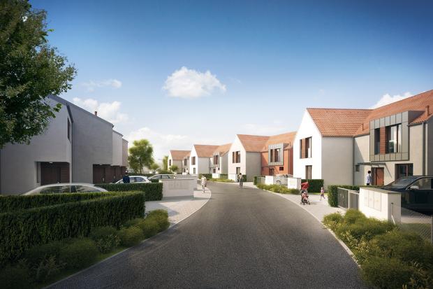 Projekt Na Malé Růži nabízí rozmanité rodinné bydlení