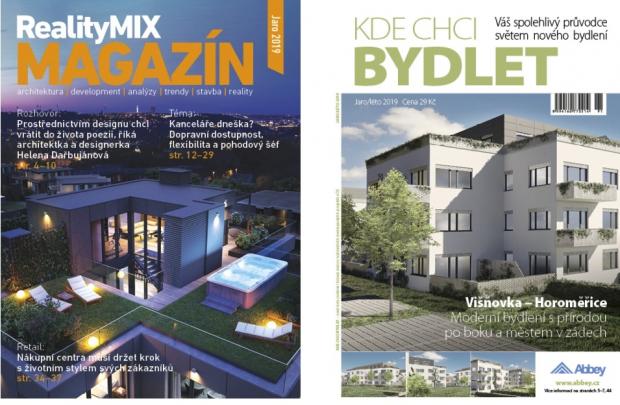 Jarní vydání tištěného katalogu KDE CHCI BYDLET a RealityMIX MAGAZÍNU vychází již tento týden Jarní vydání tištěného katalogu KDE CHCI BYDLET a RealityMIX MAGAZÍNU vychází již tento týden