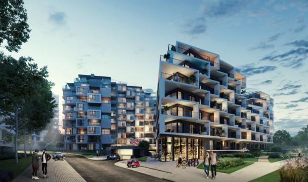 Crestyl zahájil stavbu nové pražské čtvrti Hagibor v sousedství stanice metra Želivského
