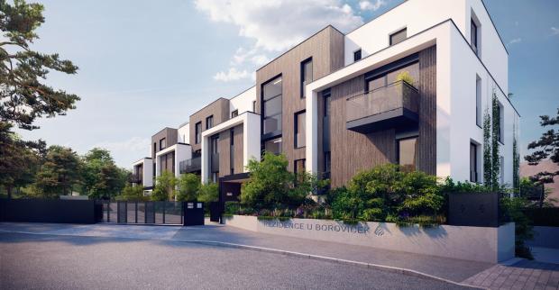 Rezidence U Boroviček nabízí komorní městské bydlení v srdci přírody Rezidence U Boroviček nabízí komorní městské bydlení v srdci přírody