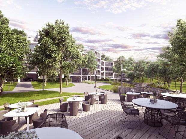 Barrandez-vous: nové byty s parkem či kavárnou nejen pro osudová setkání