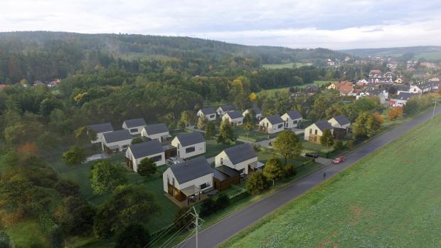 Společnost Bidli postaví v Libři u Prahy 16 nízkoenergetických rodinných domů Společnost Bidli postaví v Libři u Prahy 16 nízkoenergetických rodinných domů
