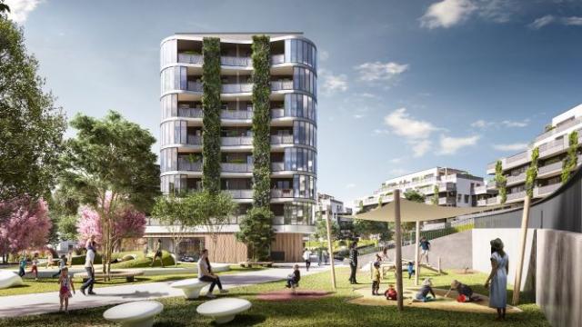 U metra B Stodůlky vzniká rezidenční projekt Arcus City