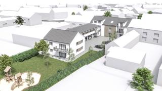 Společnost Bidli završila hrubou stavbu komorního bytového projektu v Nemilanech v Olomouci